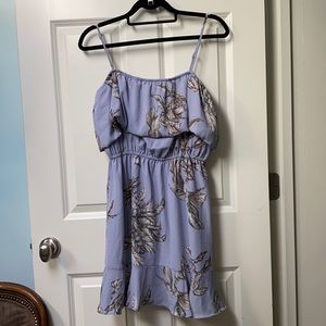 Tularosa Lilac Floral Dress